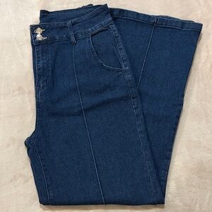 Dark Wash Wide Leg Jeans